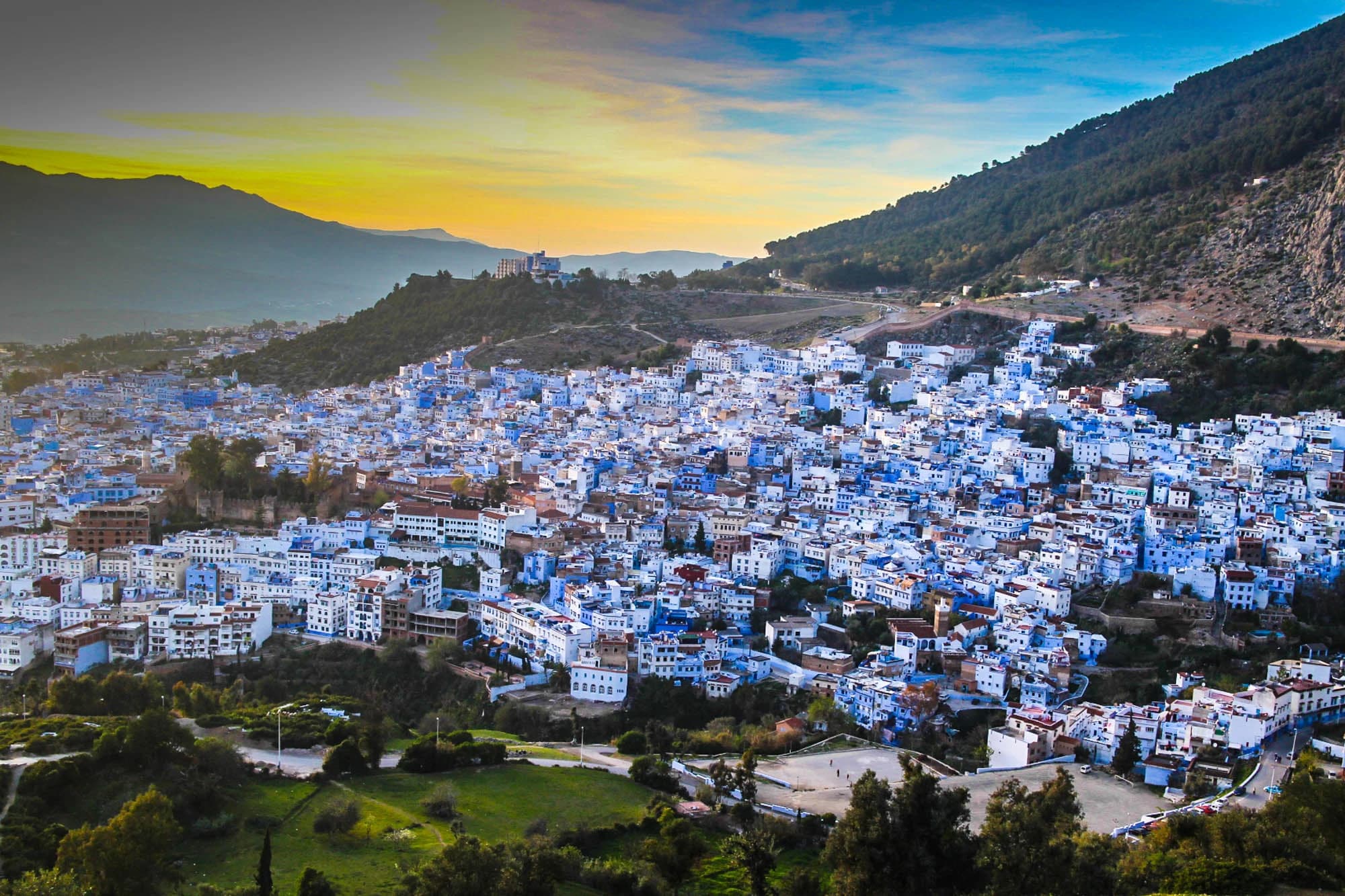 Full-Day Private Tour to Chefchaouen the Blue City from Fes