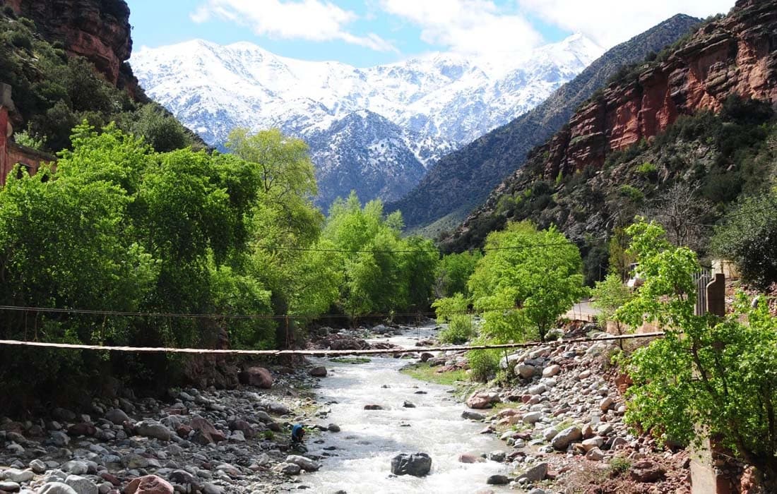 Full-Day Private Tour to 3 valleys and Atlas Mountains Trip from Marrakech